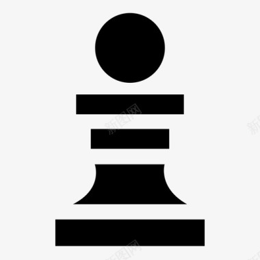 棋子棋手策略图标图标