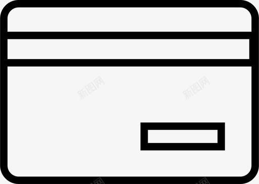 信用卡金融金融机构图标图标