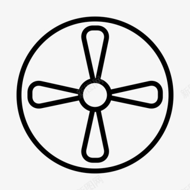 螺旋桨系统转子图标图标