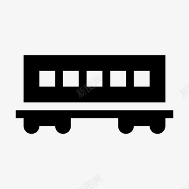 火车火车车厢有轨电车图标图标
