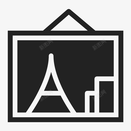旅游塔图标svg_新图网 https://ixintu.com 图片 塔 巴黎 建筑 旅游 照片 相框照片 绘画 装饰