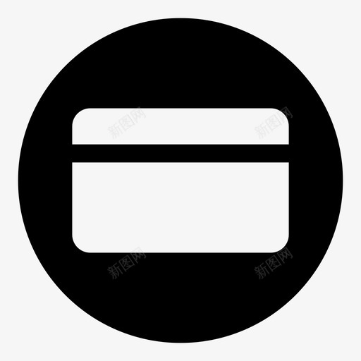 信用卡塑料稍后付款图标svg_新图网 https://ixintu.com 信用卡 借记卡 债务 充值 刷卡 圆形图标集 塑料 稍后付款 自动取款机 购买