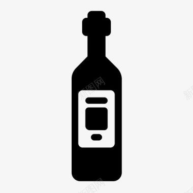 葡萄酒标签葡萄图标图标