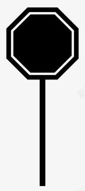 停车标志街道标志道路标志图标图标