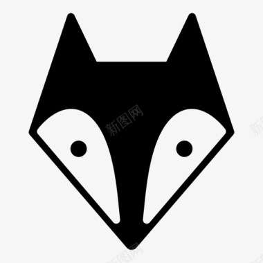 狐狸动物幼兽图标图标
