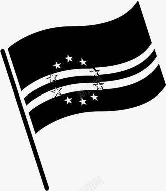 佛得角国旗符号代表图标图标