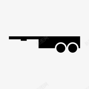 拖车交通运输图标图标