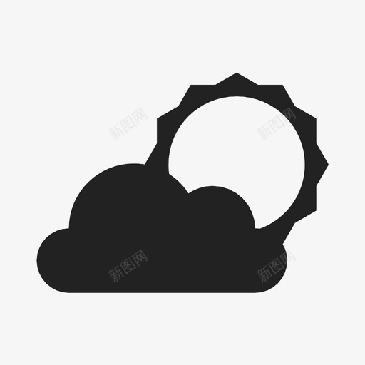 多云的模糊的雾的图标svg_新图网 https://ixintu.com 多云的 模糊的 泥泞的 糊状的 阴沉的 雾的