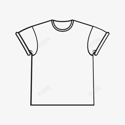 t恤服装品牌图标svg_新图网 https://ixintu.com t恤 品牌 尺码 店铺 服装 衣服 颜色