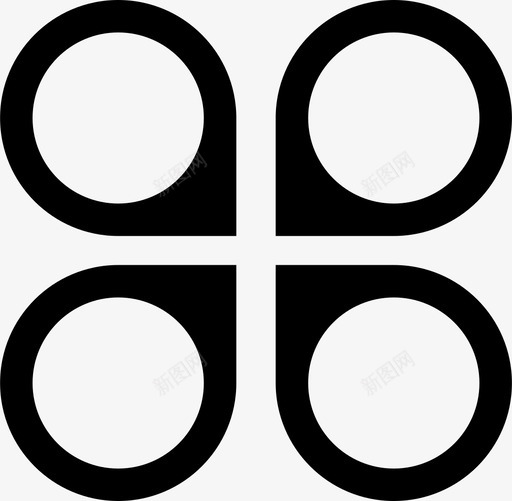 矩阵图图表循环矩阵图标svg_新图网 https://ixintu.com 业务和演示 图表 循环矩阵 标题矩阵 矩阵图 网格矩阵