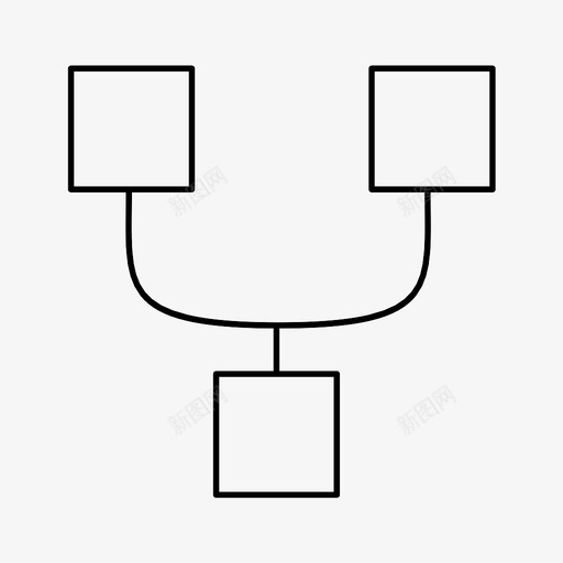流程图信息图报表图标svg_新图网 https://ixintu.com 信息图 报表 正方形 流程图 统计 趋势