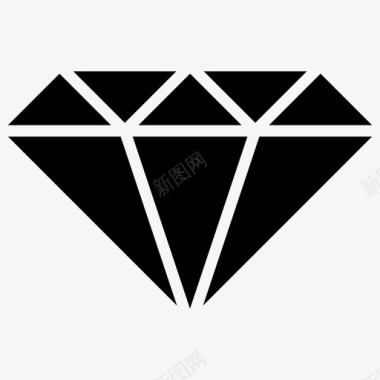 钻石公主棱镜图标图标