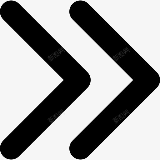 右细箭头箭头基本应用图标svg_新图网 https://ixintu.com 右细箭头 基本应用 箭头