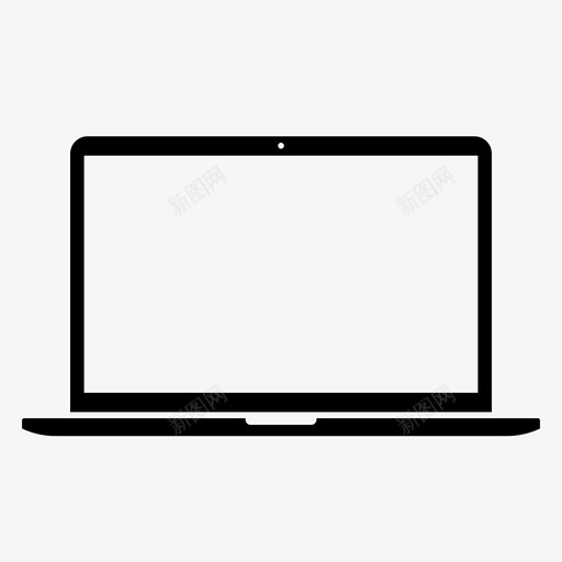 笔记本电脑电脑设备图标svg_新图网 https://ixintu.com mac 便携式 技术 电脑 笔记本电脑 苹果设备 设备