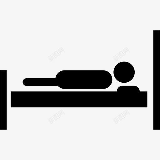 有人躺在床上人肖像图标svg_新图网 https://ixintu.com 人 有人躺在床上 肖像