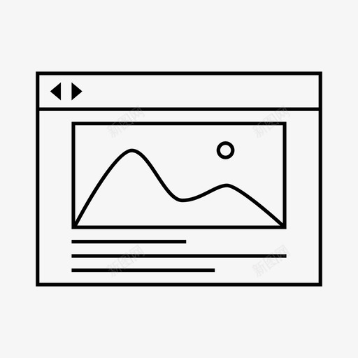 线框用户体验模板图标svg_新图网 https://ixintu.com 优点 关于 博客 布局 帖子 模板 浏览器 用户体验 线框 细节 网络