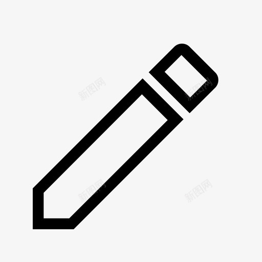 铅笔艺术沟通图标svg_新图网 https://ixintu.com 列表 快速 手工制作 材料设计图标轻 沟通 艺术 铅笔