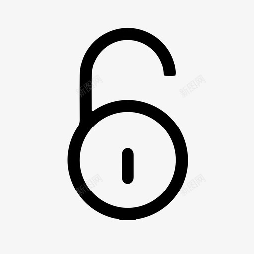 解锁授权访问打开图标svg_新图网 https://ixintu.com 上车 打开 打开访问 打开锁 挂锁 授权访问 解锁