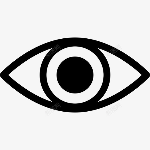 眼睛变异瞳孔扩大医疗图标svg_新图网 https://ixintu.com 医疗 眼睛变异 瞳孔扩大 身体部位