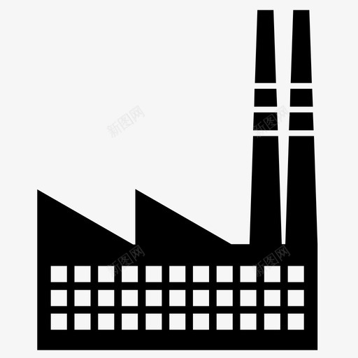 工厂生产制造图标svg_新图网 https://ixintu.com 制造 工业 工厂 工厂工厂 生产 装配