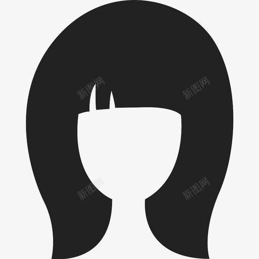头发精梳时尚图标svg_新图网 https://ixintu.com 丝滑 光泽 头发 时尚 洗发水 精梳