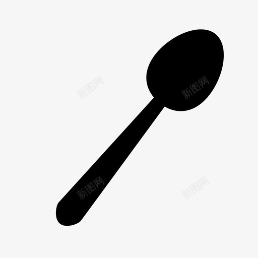 厨房勺子野生丰收早餐图标svg_新图网 https://ixintu.com 厨房勺子 野生丰收早餐