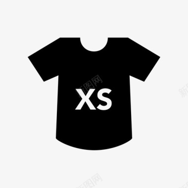 xs码衬衫图标图标