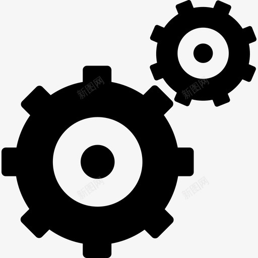 齿轮联轴器工具用具科学技术图标svg_新图网 https://ixintu.com 工具用具 科学技术 齿轮联轴器