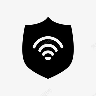 wifi保护屏蔽图标图标