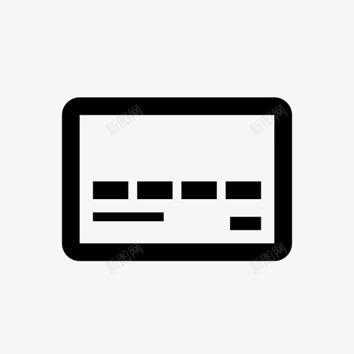 信用卡银行货币图标svg_新图网 https://ixintu.com 信用卡 支付 用户界面设置 货币 购买 银行