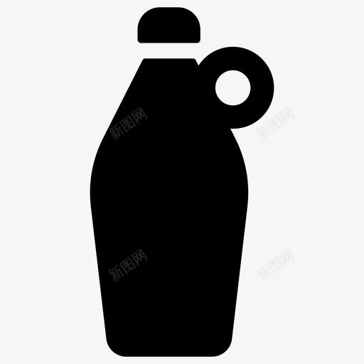 瓶子早餐玻璃杯图标svg_新图网 https://ixintu.com 早餐 水 水瓶 玻璃杯 玻璃瓶 瓶子 糖浆