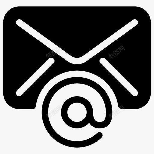 邮件地址电子邮件域图标svg_新图网 https://ixintu.com aol 地址 域 提供商 电子邮件 电子邮件实心图标 聊天 通信 邮件地址