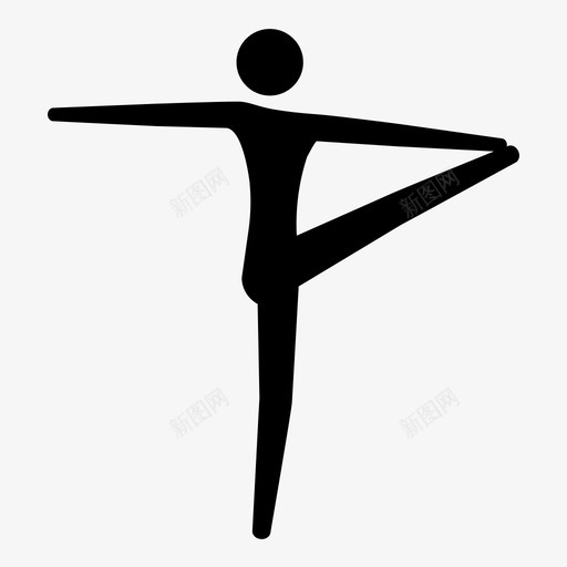 瑜伽健康支撑图标svg_新图网 https://ixintu.com 伸展 健康 姿势 室内 手臂和腿部伸展运动瑜伽 支撑 瑜伽 生活方式 腿部 身体活动 运动