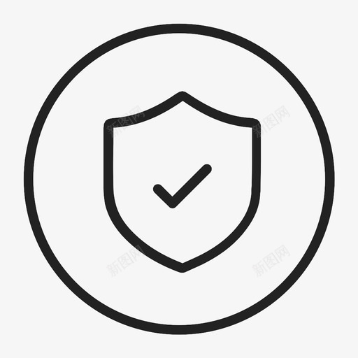 屏蔽勾选安全图标svg_新图网 https://ixintu.com 勾选 受保护 安全 完成 密码 屏蔽 检查 确认 验证