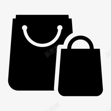 采购产品钱包妇女购物袋图标图标