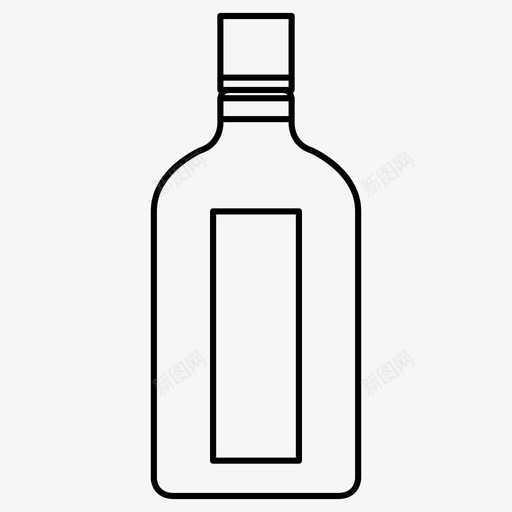 三秒瓶烈酒聚会图标svg_新图网 https://ixintu.com 三秒瓶 利口酒 容器 烈酒 玻璃瓶 聚会 酒瓶 醉酒 饮料