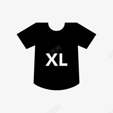衬衫尺寸xl图标图标
