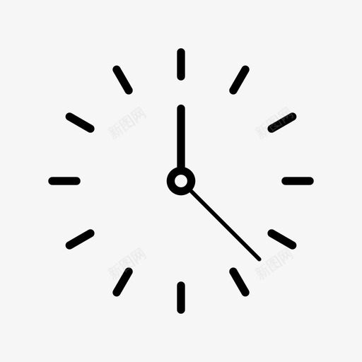 时钟秒针秒图标svg_新图网 https://ixintu.com 时钟 时间 时间表 比赛 秒 秒针 计时 计时器 超速 速度