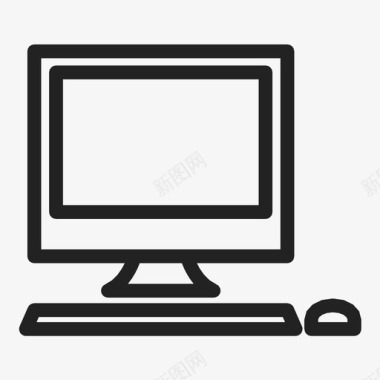 电脑网站技术图标图标