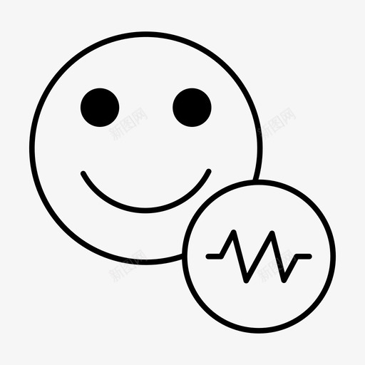 用户活动脉搏恢复图标svg_新图网 https://ixintu.com 关键点 关键点符号 微笑 恢复 更新 状态 用户操作 用户活动 笑脸 脉搏 配置文件