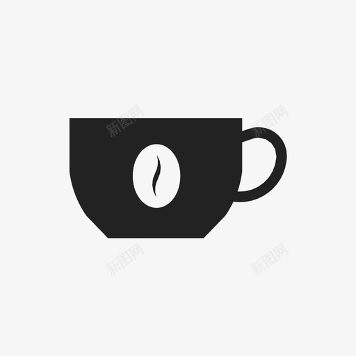 一杯咖啡饮料早餐图标svg_新图网 https://ixintu.com 一杯咖啡 办公室 咖啡因 早晨 早餐 杯子 饮料