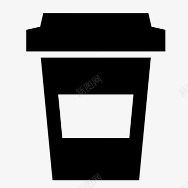 咖啡杯茶杯热饮图标图标