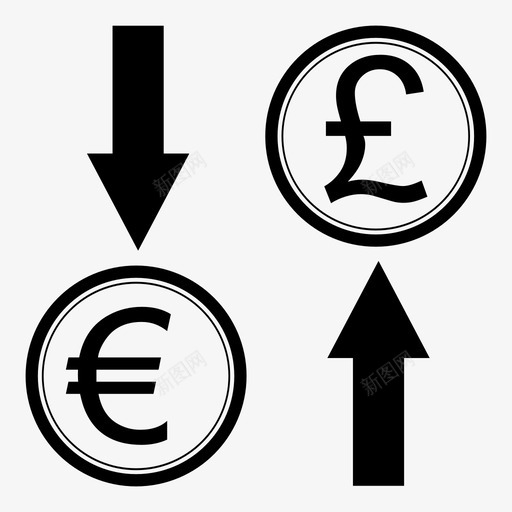 欧元兑英镑季度英镑图标svg_新图网 https://ixintu.com 一角 便士 季度 欧元兑英镑 纸币 英镑 货币兑换 镍