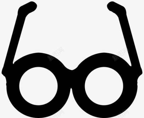 眼镜伊康尼图标图标