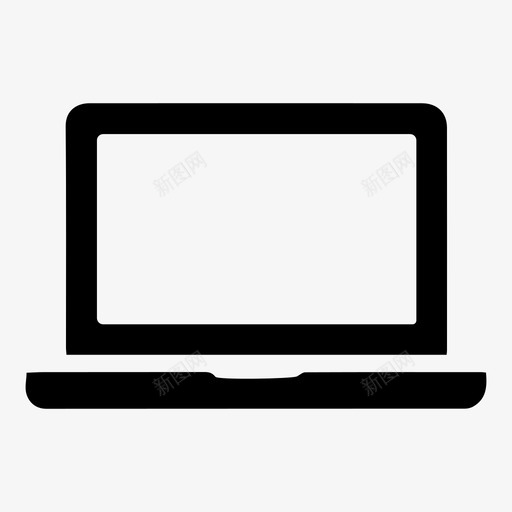 笔记本电脑设备电子产品图标svg_新图网 https://ixintu.com 便携式电脑 技术 智能技术 电子产品 笔记本电脑 设备