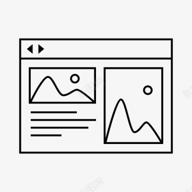 线框uc模板图标图标