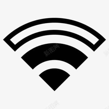中wifi高wifi无线图标图标