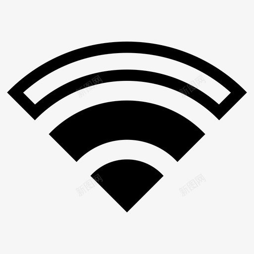 中wifi高wifi无线图标svg_新图网 https://ixintu.com wifi信号 wifi连接 中wifi 中信号 低wifi 低信号 无线 飞机wifi 飞行期间wifi 高wifi