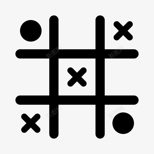 tictactoe孩子朋友图标svg_新图网 https://ixintu.com tictactoe 孩子 家 朋友 游戏 玩具