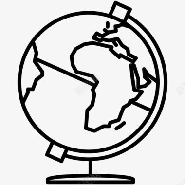 环球旅行旅行者图标图标